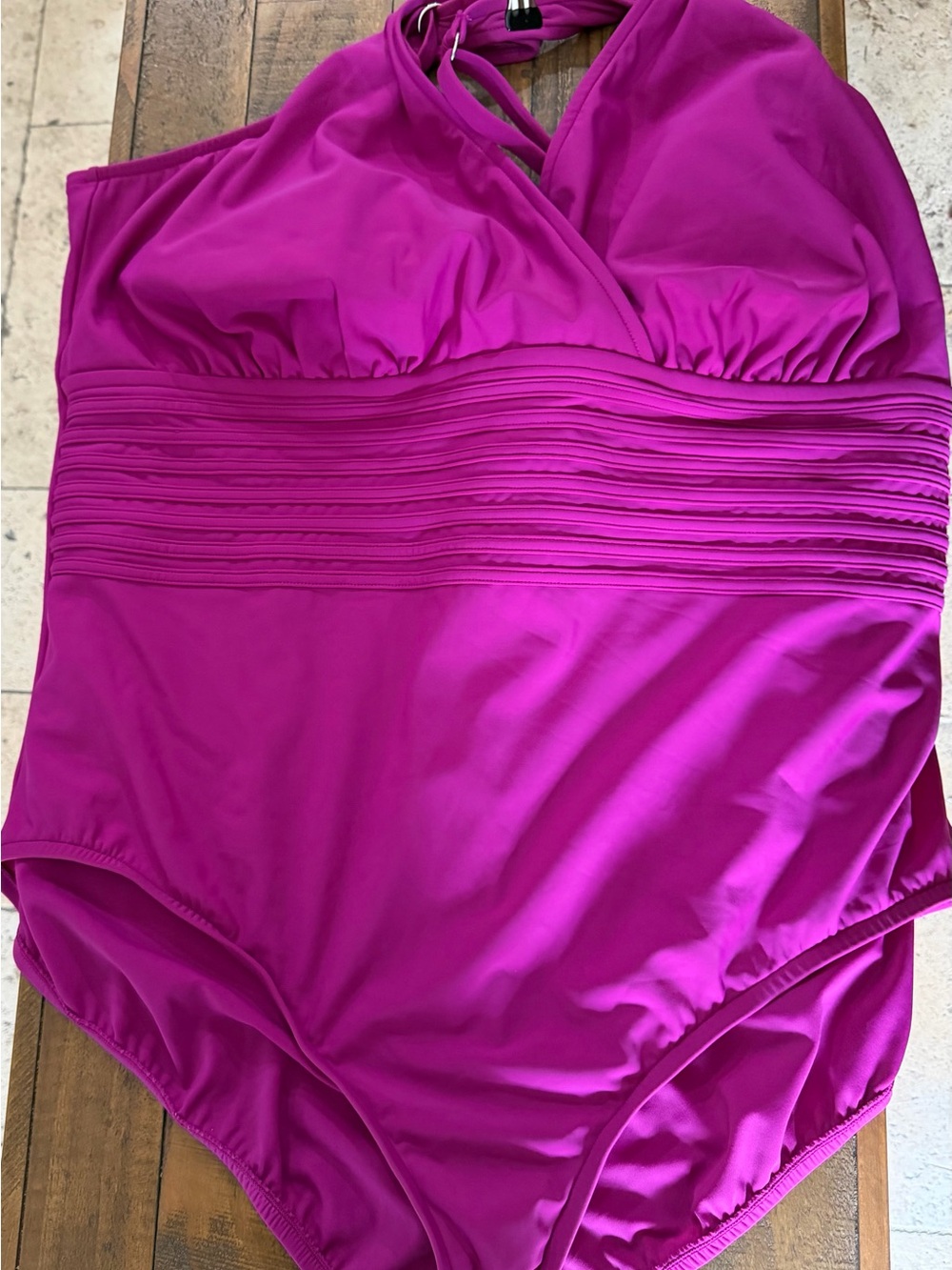 Target Women’s One-Piece Swimsuit in Magenta